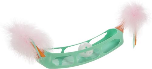 Show full view: SmartyKat Track Tipper Suction Cup Ball Track Cat Toy, Large slide 2 of 7