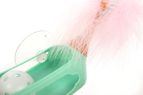 Show full view: SmartyKat Track Tipper Suction Cup Ball Track Cat Toy, Large slide 4 of 7