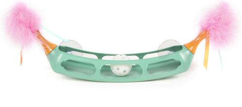 Show full view: SmartyKat Track Tipper Suction Cup Ball Track Cat Toy, Large slide 6 of 7