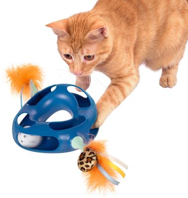 Show full view: SmartyKat Track Tricker Electronic Motion Track Cat Toy slide 2 of 8