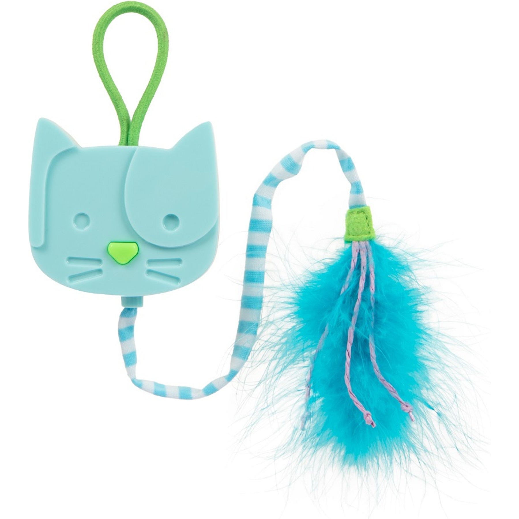 SmartyKat Twirly Tail Hanging Electronic Teaser Cat Toy