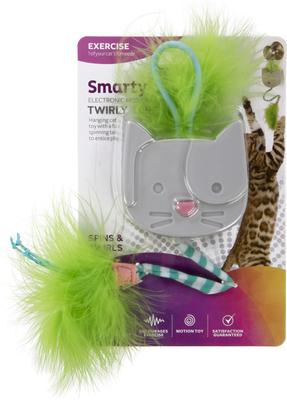 Show full view: SmartyKat Twirly Tail Hanging Electronic Teaser Cat Toy slide 3 of 10