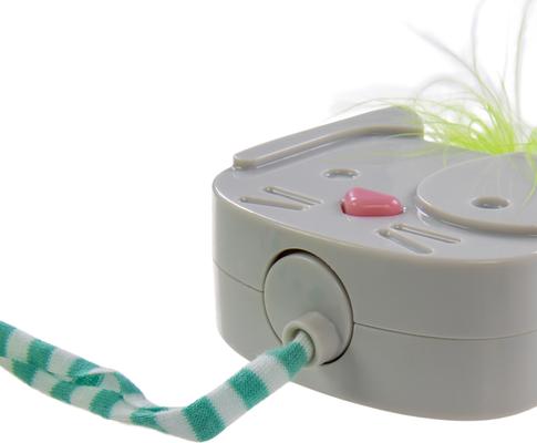 Show full view: SmartyKat Twirly Tail Hanging Electronic Teaser Cat Toy slide 6 of 10