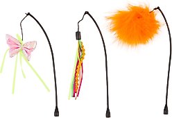 SmartyKat Universal Replacement Wand Cat Toy, 3 count