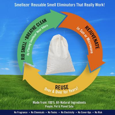 Show full view: Smelleze Reusable Dead Rodent Odor Eliminator Deodorizer Pouch slide 2 of 8