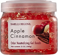 Smells Begone Apple Cinnamon Odor Neutralizing Gel Beads, 12-fl oz jar