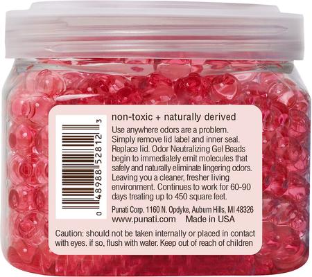 Show full view: Smells Begone Apple Cinnamon Odor Neutralizing Gel Beads, 12-fl oz jar slide 2 of 2
