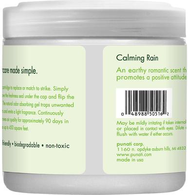 Show full view: Smells Begone Calming Rain Odor Absorbing Solid Gel, 15-fl oz jar slide 2 of 3