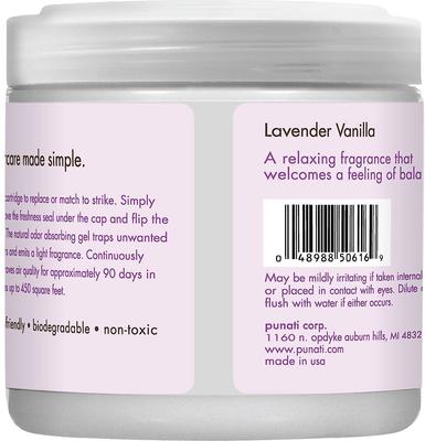Show full view: Smells Begone Lavender Vanilla Odor Absorbing Solid Gel, 15-fl oz jar slide 3 of 6
