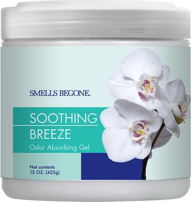 Show full view: Smells Begone Soothing Breeze Odor Absorbing Solid Gel, 15-fl oz jar slide 1 of 3
