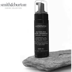 smith&burton Canine Collection Hypoallergenic Dog & Cat Waterless Foam Shampoo, 5.07-fl oz