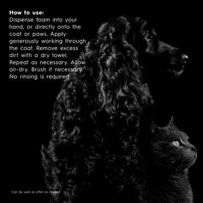 Show full view: smith&burton Canine Collection Dog & Cat Waterless Foam Shampoo, Scent No.1, 5.07-fl oz slide 5 of 6