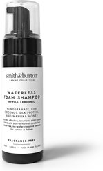 smith&burton Canine Collection Hypoallergenic Dog & Cat Waterless Foam Shampoo, 5.07-fl oz