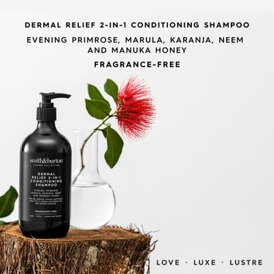 Show full view: smith&burton Dermal Relief 2-IN-1 Dog & Cat Conditioning Shampoo, 16.9-fl oz bottle slide 2 of 7