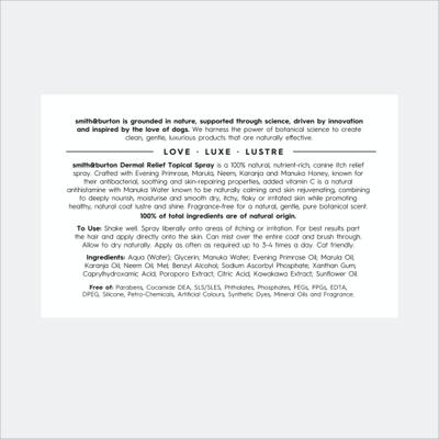 Show full view: smith&burton Dermal Relief Dog & Cat Topical Spray, 8.4-fl oz bottle slide 8 of 8