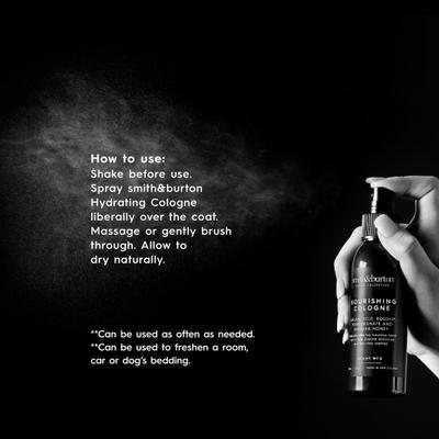 Show full view: smith&burton Hydrating Dog & Cat Cologne, Scent No.1, 4.2-fl oz bottle slide 6 of 8