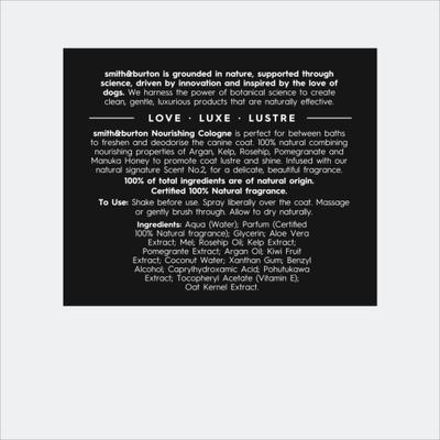 Show full view: smith&burton Nourishing Dog & Cat Cologne, Scent No.2, 4.2-fl oz bottle slide 7 of 8