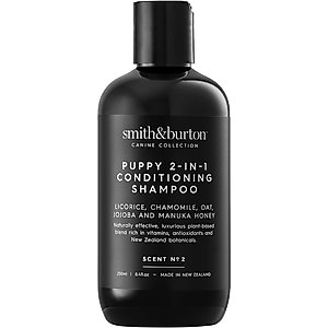 smith&burton Puppy 2-in-1 Conditioning Shampoo, Scent No.2, 8.4-fl oz bottle