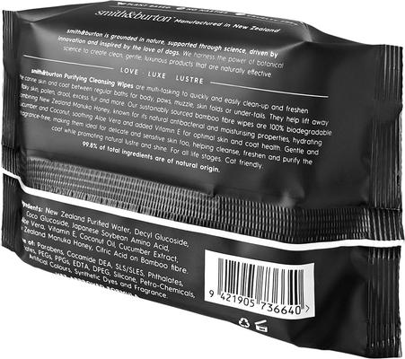 Show full view: smith&burton Purifying Dog & Cat Cleansing Wipes, 20 count slide 6 of 7