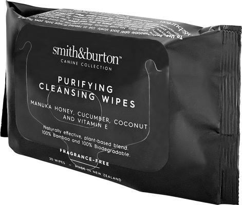 Show full view: smith&burton Purifying Dog & Cat Cleansing Wipes, 20 count slide 2 of 7