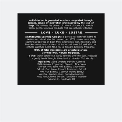 Show full view: smith&burton Soothing Dog & Cat Cologne, Scent No.3, 4.2-fl oz bottle slide 8 of 9