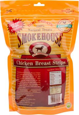 Show full view: Smokehouse Chicken Breast Strips Dog Treats, 16-oz bag slide 3 of 7