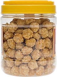 Smokehouse Chicken Poppers Dog Treats, 1-lb jar slide 2 of 5