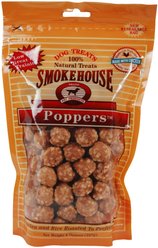 Smokehouse Chicken Poppers Dog Treats, 8-oz bag