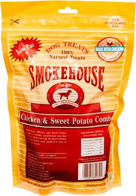 Show full view: Smokehouse Chicken & Sweet Potato Dog Treats, 16-oz bag slide 3 of 8