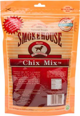 Show full view: Smokehouse Chix Mix Dog Treats, 16-oz bag slide 3 of 7
