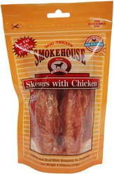 Smokehouse Skewers with Chicken Dog Treats, 4-oz bag