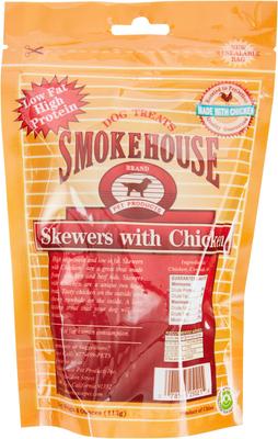 Show full view: Smokehouse Skewers with Chicken Dog Treats, 4-oz bag slide 3 of 9