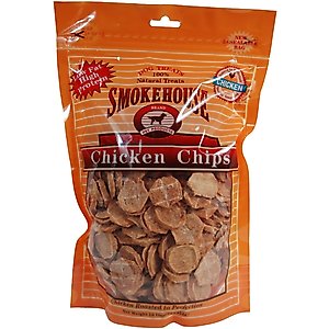 Smokehouse Small Chicken Chips Dog Treats, 16-oz bag