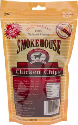 Show full view: Smokehouse Small Chicken Chips Dog Treats, 8-oz bag slide 3 of 7
