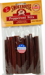 Smokehouse USA 4" Pepperoni Stix Dog Treats, 4-oz bag