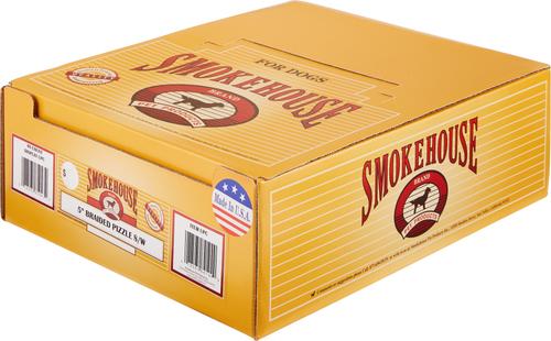 Show full view: Smokehouse USA 5" Braided Pizzle Sticks Dog Treats, case of 48 slide 3 of 6