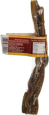 Show full view: Smokehouse USA 7" Braided Pizzle Sticks Dog Treats, case of 32 slide 3 of 5