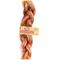 Show in main carousel: Smokehouse USA 9" Braided Pizzle Sticks Dog Treats, case of 25 slide 1 of 8