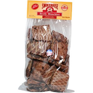 Smokehouse USA Beefy Munchies Dog Treats, 1-lb bag