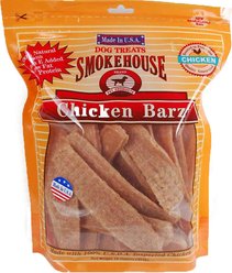 Smokehouse USA Chicken Barz Dog Treats, 16-oz bag