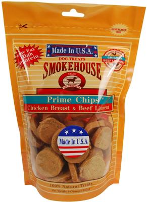 Smokehouse USA Chicken Breast & Beef Ligament Prime Chips Dog Treats