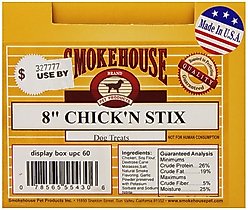 Smokehouse USA Chick'n Stix Dog Treats, 48-oz slide 2 of 4