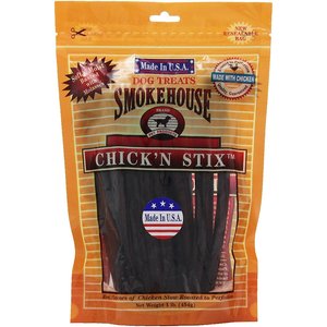 Smokehouse USA Chick'n Stix Dog Treats, 8-oz bag