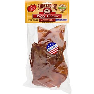 Smokehouse USA Piggy Chews Dog Treats, 6 count