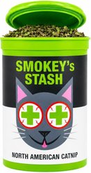 Smokey's Stash OG Puss Pop Top Catnip for Cats, 1-oz can