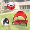 Show in main carousel: SMONTER Elevated Outdoor Canopy Dog Bed, Red, Large slide 4 of 9