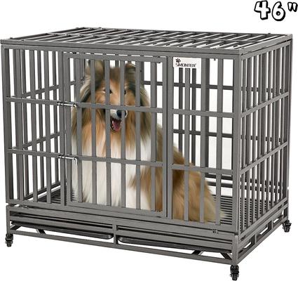 Show full view: SMONTER Heavy Duty Dog Crate & Playpen, 46-in slide 3 of 8
