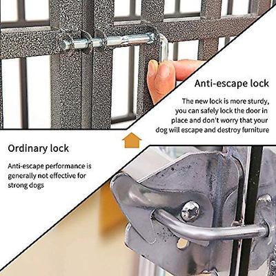 Show full view: SMONTER Heavy Duty I Shape Dog Crate & Playpen, 42-in slide 7 of 8