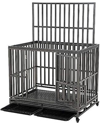 Show full view: SMONTER Heavy Duty I Shape Dog Crate & Playpen, 46-in slide 4 of 8
