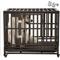 Show in main carousel: SMONTER Heavy Duty Strong Metal I Shape Dog Crate, Brown, 38-in slide 4 of 9
